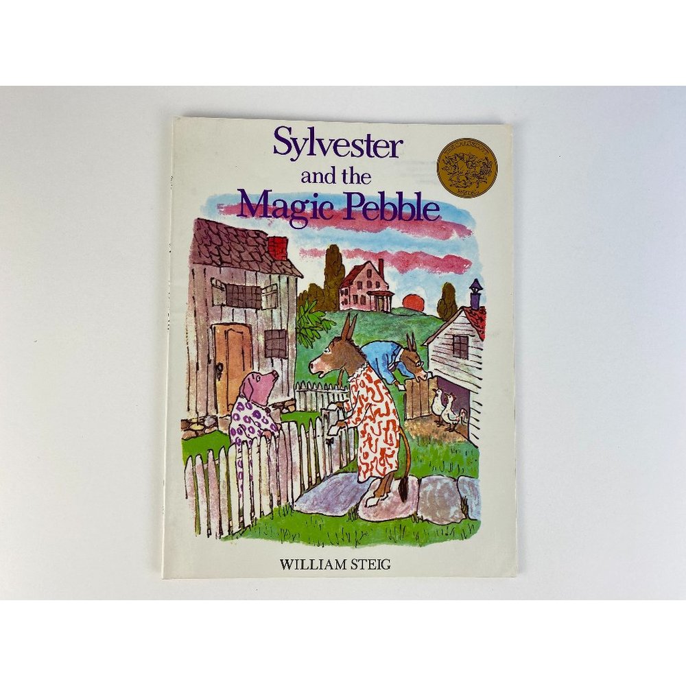 Sylvester and the Magic Pebble, vintage children's soft cover book